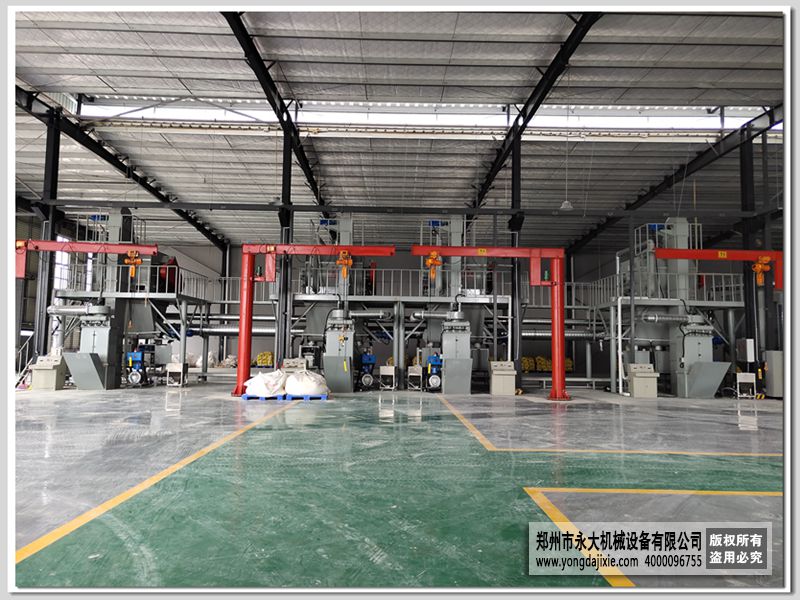 石膏砂漿生產線